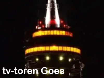De kleuren van de tv-toren